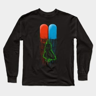 Red Pill, Blue Pill Long Sleeve T-Shirt